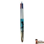 Disney - Mickey Mouse : Stylo BIC 4 couleurs métallisé
