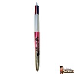 Disney - Minnie Mouse : Stylo BIC 4 couleurs métallisé