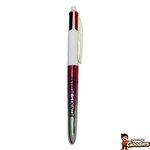 Disney - Minnie Mouse : Stylo BIC 4 couleurs métallisé