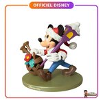 Disney - Mickey Mouse : Figurine de Noël avec lampadaire
