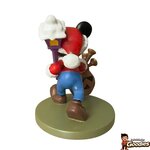 Disney - Mickey Mouse : Figurine de Noël avec lampadaire