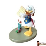 Disney - Donald Duck : Figurine de Noël avec bougies