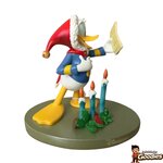 Disney - Donald Duck : Figurine de Noël avec bougies