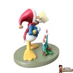 Disney - Donald Duck : Figurine de Noël avec bougies
