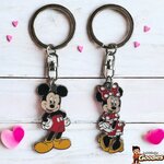 Disney - Mickey Mouse : Lot de 2 porte-clés en métal