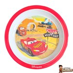 Disney/Pixar- Cars : Assiette pour enfant Flash McQueen en mélamine