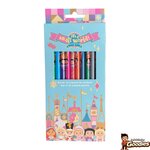 Disney - Its a small world : Set de 12 crayons de couleurs