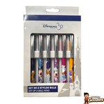 Disney - Mickey et ses amis : Set de 6 Stylos Bille 30e Anniversaire