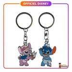 Disney - Lilo et Stitch : Lot de 2 porte-clés Stitch et Angel