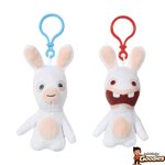 Les Lapins Crétins : Porte-clé Peluche Bouche Ouverte 10 cm
