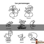 Larousse - Diddl : Livre de coloriage La petite vie cosy