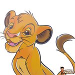 Disney - Le roi lion : Set de table Simba