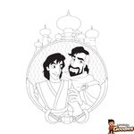 Disney - Art thérapie : Mini-bloc de coloriages En famille