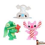 Disney - Lilo et Stitch : Lot de 3 mini figurines Holiday Collection