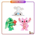 Disney - Lilo et Stitch : Lot de 3 mini figurines "Holiday Collection"