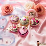 Bandai - Sailor Moon : Lot de 5 Miroirs Miniatures
