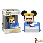 Funko - Walt Disney World 50 : Pop n°1163 Mickey Mouse on the PeopleMover
