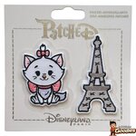 Disney - Les Aristochats : Lot de 2 patchs autocollants