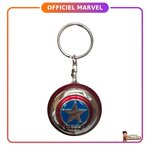 Marvel - Captain America : Porte-clé bouclier métal