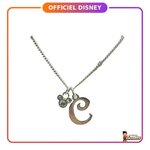 Disney - Mickey Mouse : Collier initiale lettre C et tête de Mickey strass