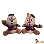 Disney - The Hollywood Tower Hotel : Set de 2 peluches Tic et Tac groom