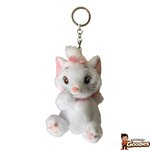 Disney - Les Aristochats : Porte-clés peluche Marie