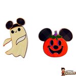 Disney - Mickey Mouse : Pins Fantôme et Citrouille OE