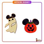 Disney - Mickey Mouse : Pin's Fantôme et Citrouille OE