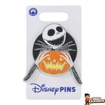 Disney - LÉtrange Noël de monsieur Jack : Pins Jack Skellington et citrouille