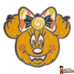 Disney - Mickey et Minnie : Lot de 2 pins citrouilles Halloween 2026