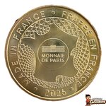 Disney - Lilo et Stitch : Médaille Monnaie de Paris Stitch Joyeux Noël