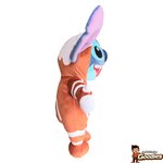 Disney - Lilo et Stitch : Peluche Stitch Noël en bonhomme pain dépices