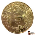 Disney - Mickey Mouse : Médaille Monnaie de Paris horloge du Disneyland Hotel