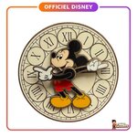 Disney - Mickey Mouse : Pin's horloge Disneyland Hotel à aiguilles mobiles (OE)