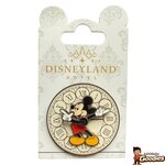 Disney - Mickey Mouse : Pins horloge Disneyland Hotel à aiguilles mobiles (OE)