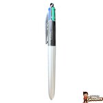 BIC - Puy du Fou : Stylo 4 couleurs argenté