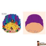 Hachette Heroes - Disney : Cozy Stickers Vie de princesse avec pince