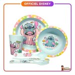 Disney - Lilo et Stitch : Set repas enfant 6 pièces Stitch et Angel