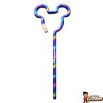 Disney - Mickey Mouse : Crayon de papier arc-en-ciel en forme de tête