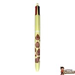 BIC - Capybara : Stylo 4 couleurs décor automne