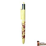 BIC - Capybara : Stylo 4 couleurs décor automne
