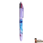BIC - Marbré : Stylo 4 couleurs lilas