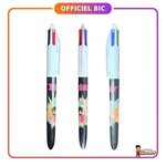 Astérix : Stylo BIC 4 couleurs corps noir