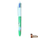 Astérix : Stylo BIC 4 couleurs Astérix et Obélix corps vert