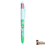 Astérix : Stylo BIC 4 couleurs Astérix et Obélix corps vert