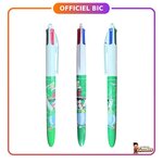 Astérix : Stylo BIC 4 couleurs Astérix et Obélix corps vert