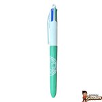 Astérix : Stylo BIC 4 couleurs Parc Astérix effet bois