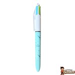 Paris : Stylo BIC 4 couleurs Tour Eiffel pastel
