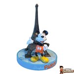 Disney - Mickey Mouse : Figurine Mickey devant Tour Eiffel