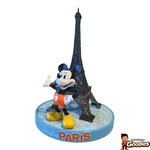 Disney - Mickey Mouse : Figurine Mickey devant Tour Eiffel